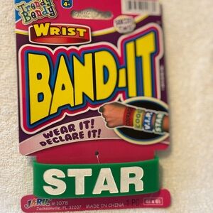 New trendy , bendy BAND-IT silicone bracelet